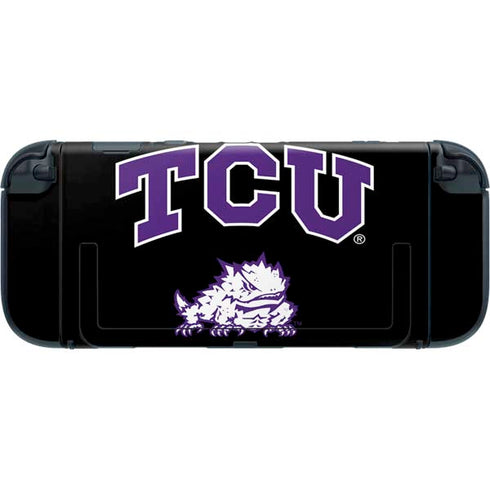 Texas Christian University TCU Horned Frogs Logo Nintendo Switch 2 (2025) with Joy-Con Skin